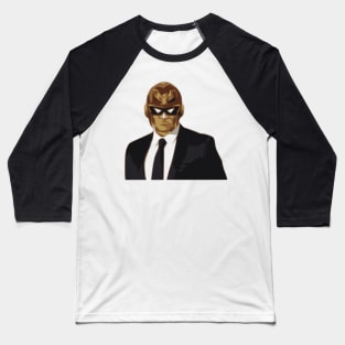 Captain Falcon in Formal Attire Baseball T-Shirt